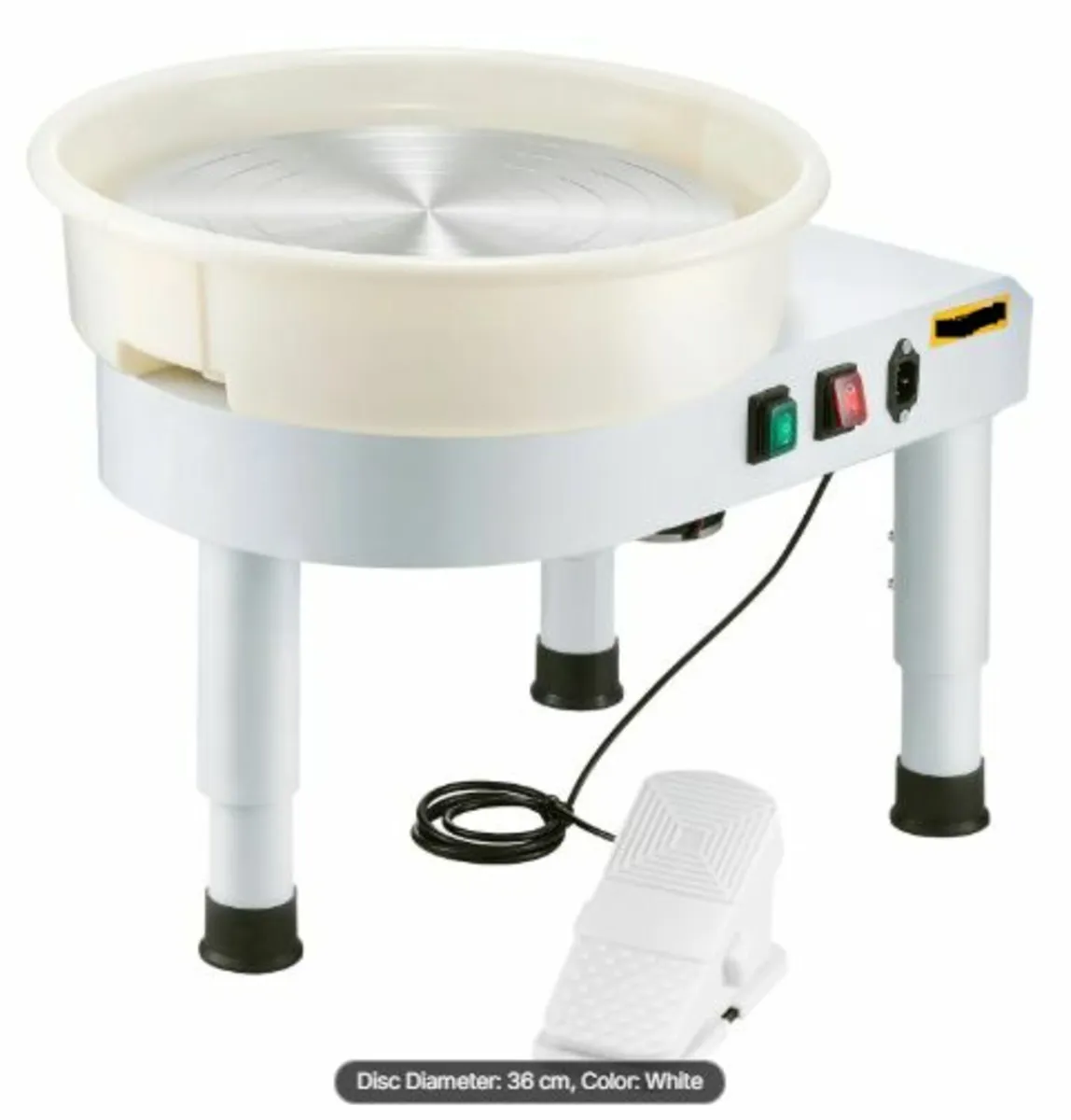 Pottery Wheel, 35 cm Ceramic Wheel Forming Machine - Image 3