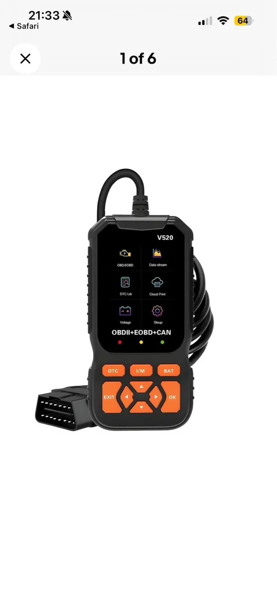 Obd tool. Obd scanner