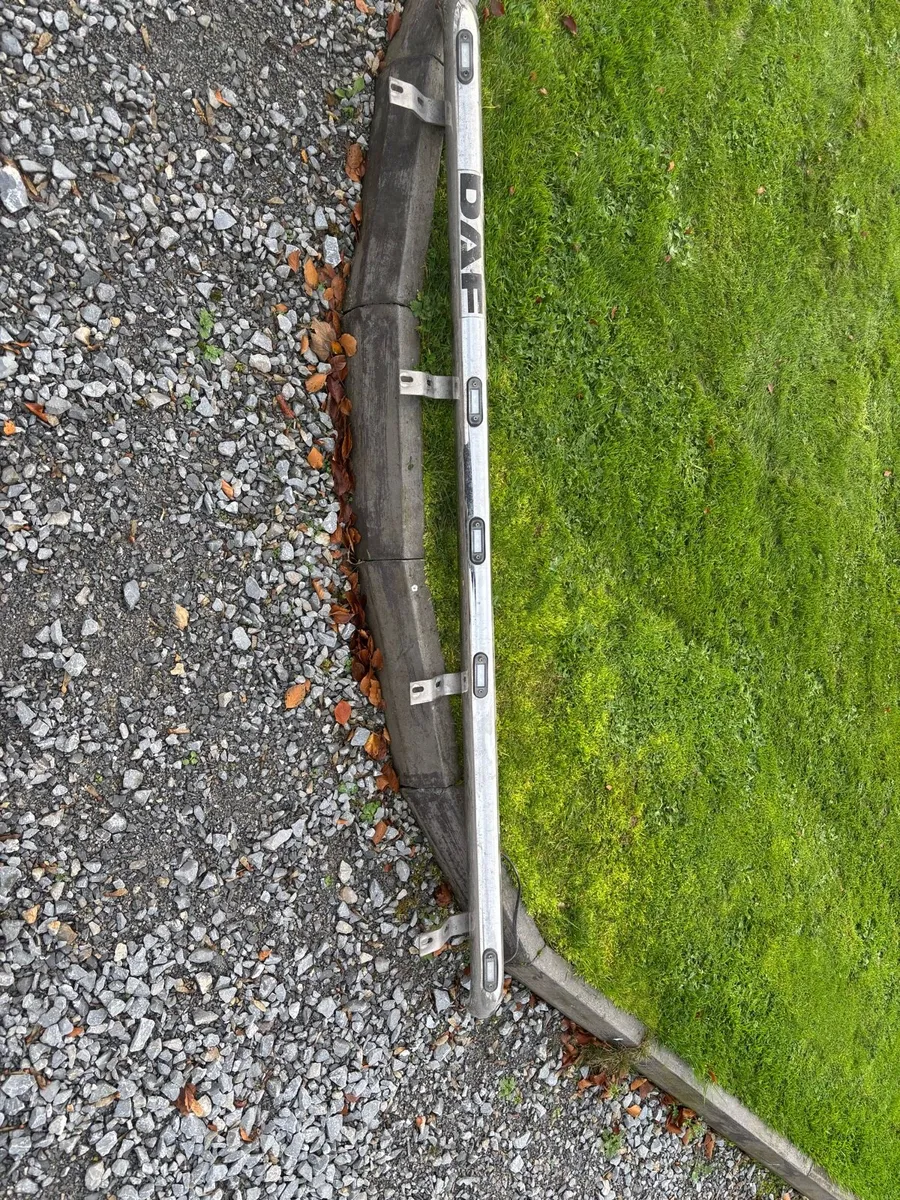 Light bar & stainless steel mirror gaurds daf cf - Image 2