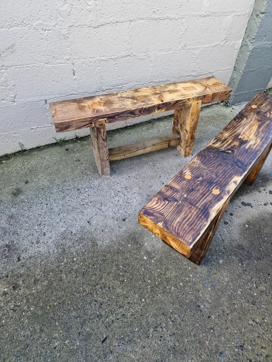 Handmade Garden benchs - Image 3