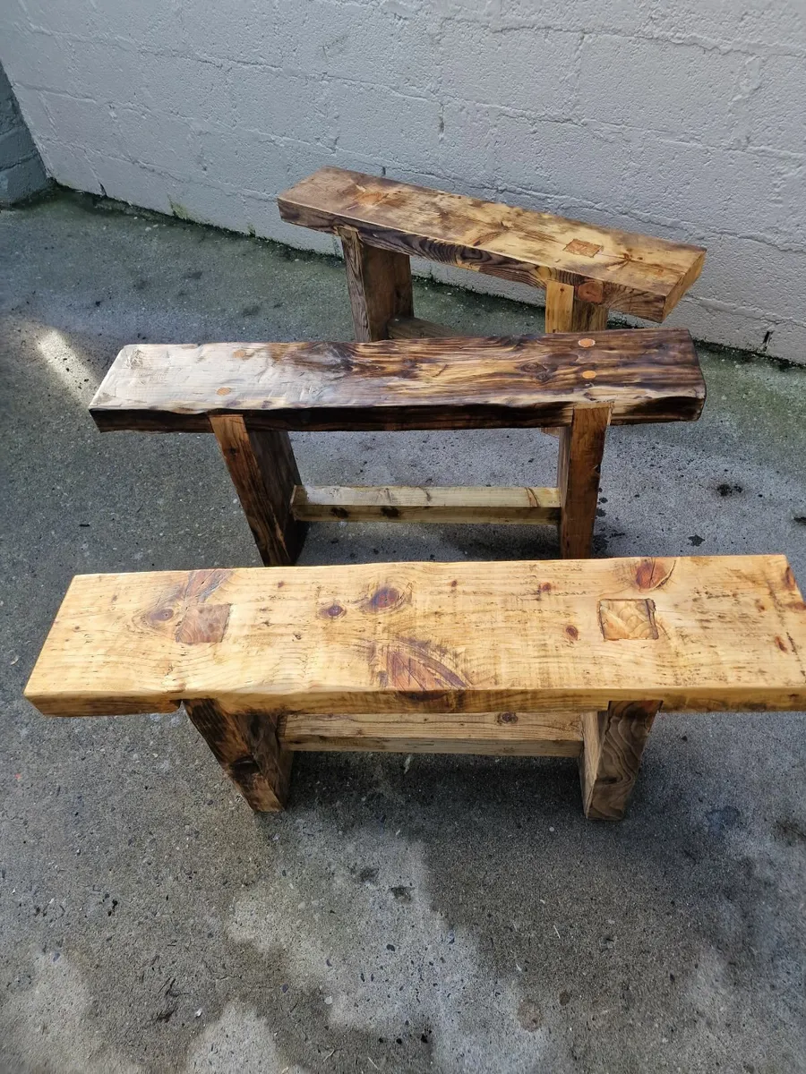 Handmade Garden benchs - Image 1