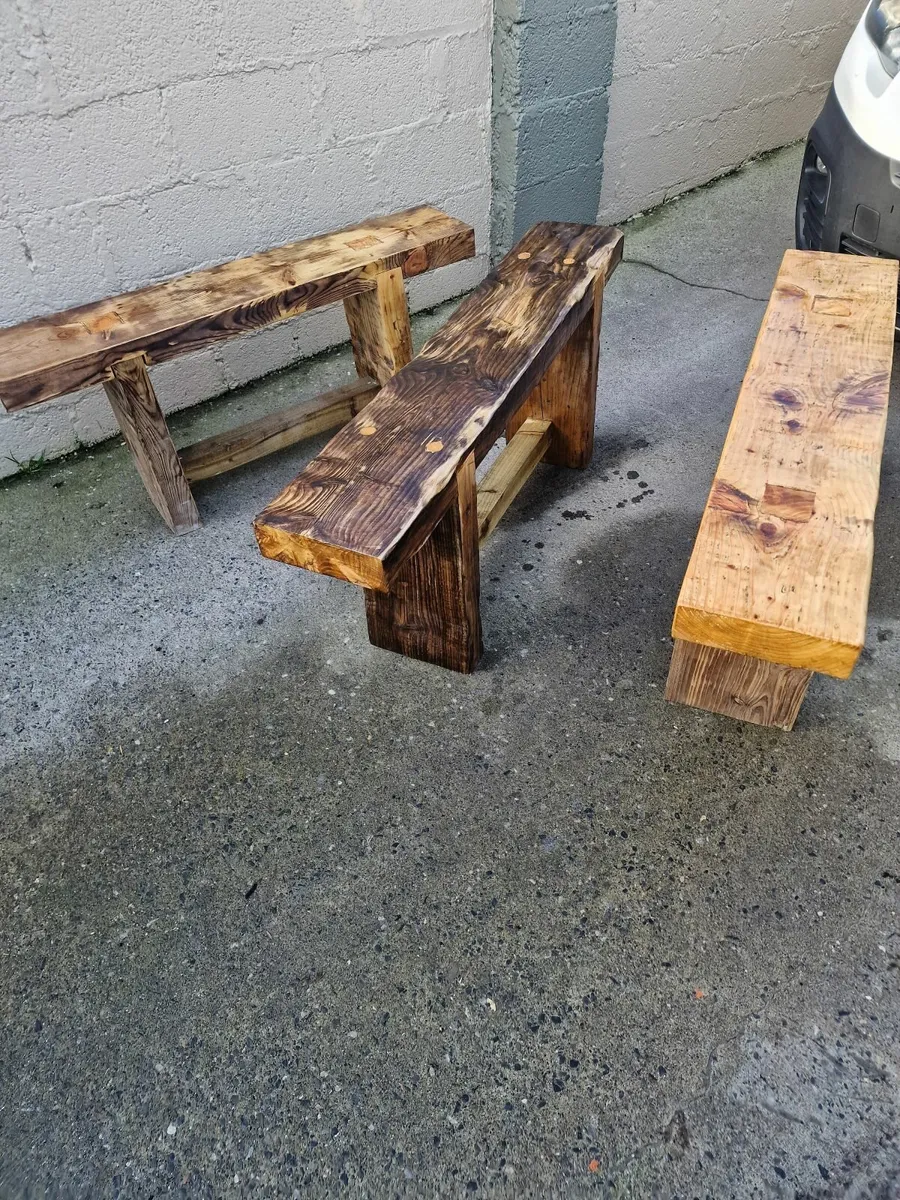 Handmade Garden benchs - Image 4