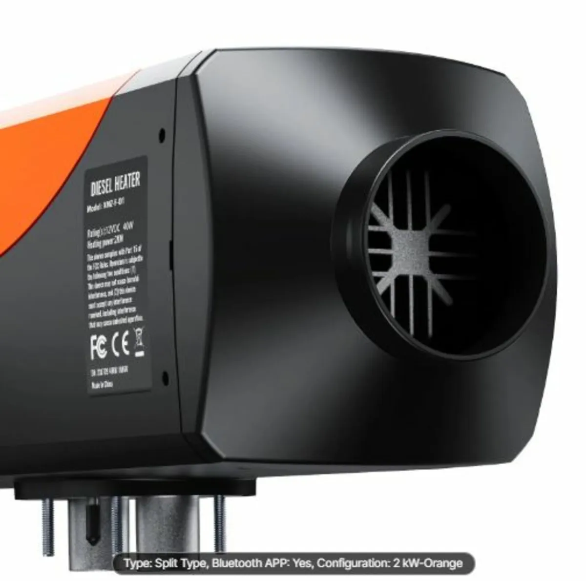 Bluetooth App Control Diesel Air Heater, 12V 2KW - Image 4