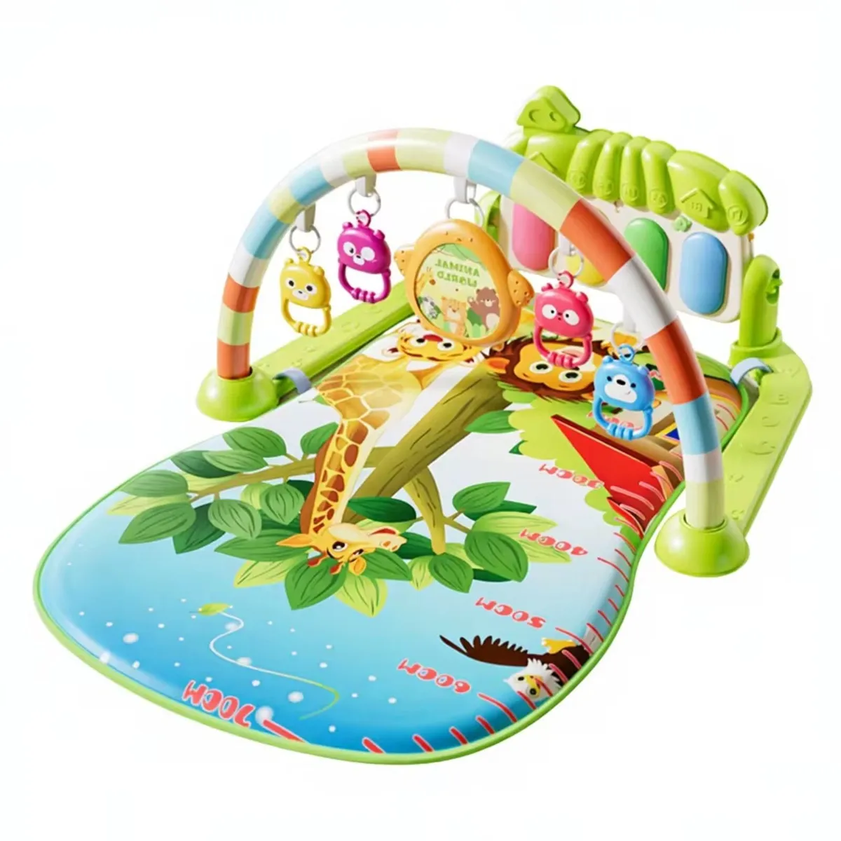 Baby play mat with piano