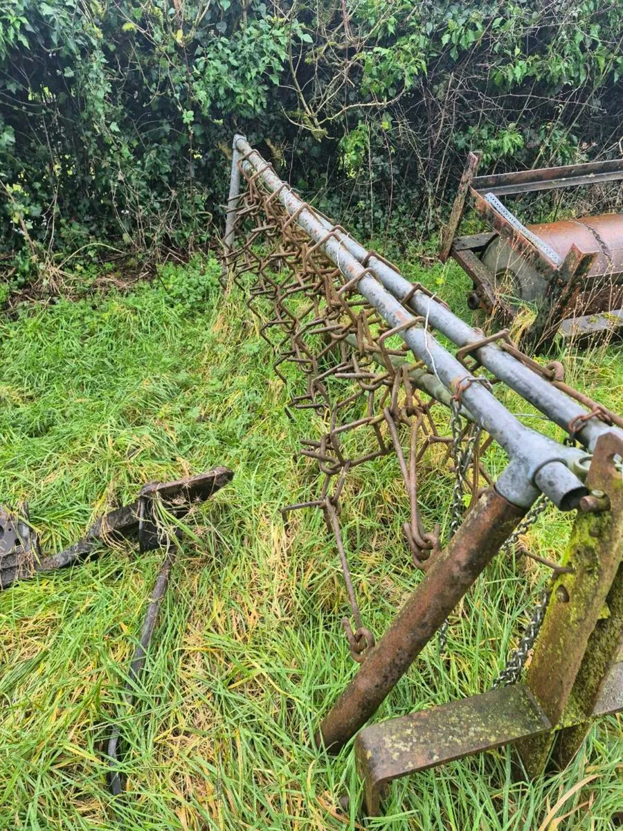 Homemade harrow and roller - Image 1