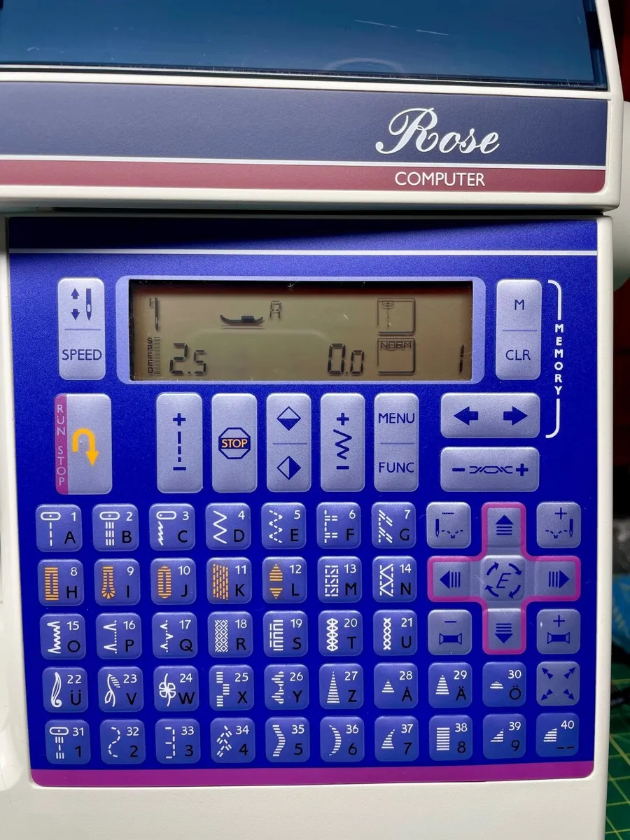 Huskvarna Viking Rose Sewing/Embroidery Machine - Image 4