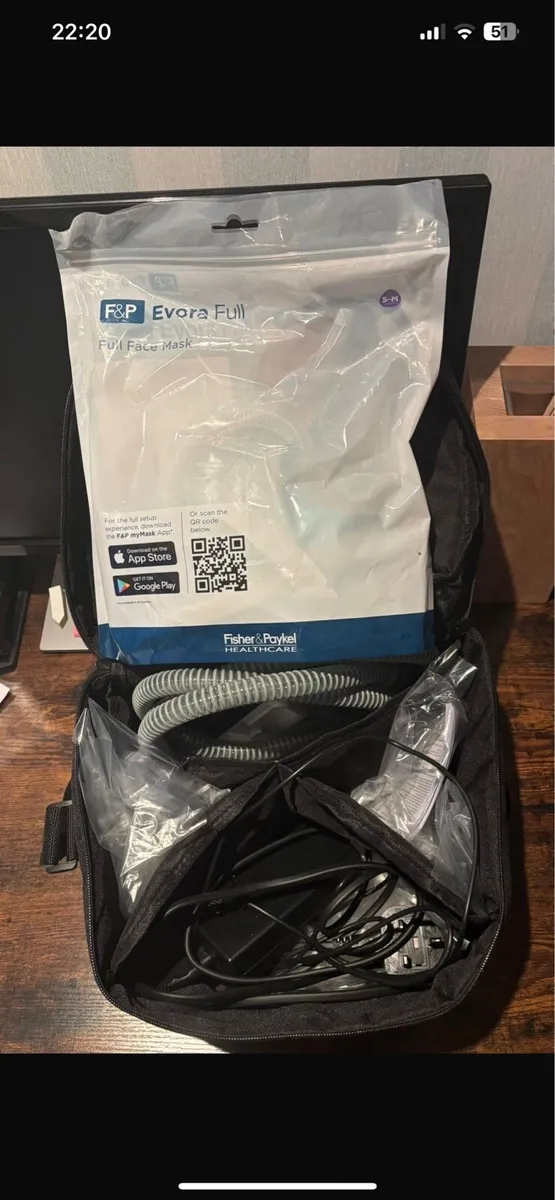 CPAP machine - lowenstein prisma smart max with - Image 4