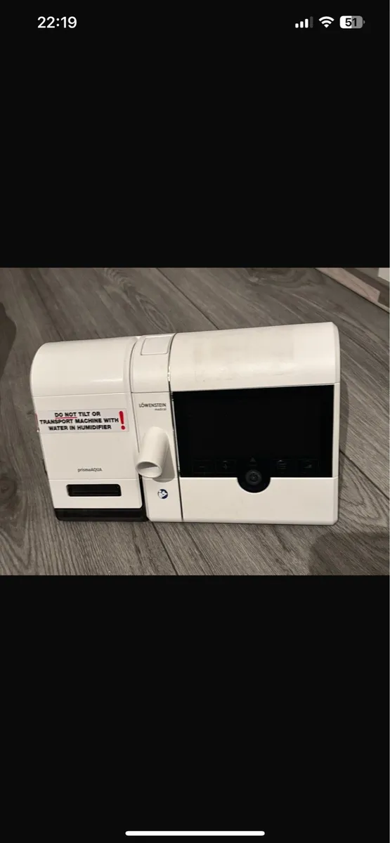 CPAP machine - lowenstein prisma smart max with - Image 1