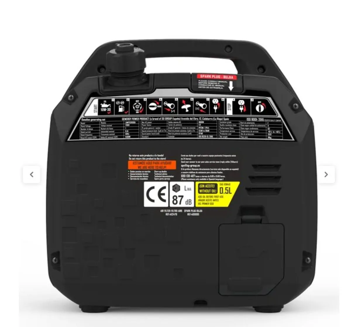 LIMITED 1500I inverter gasoline generator, silent, 1600/1400W - Image 2
