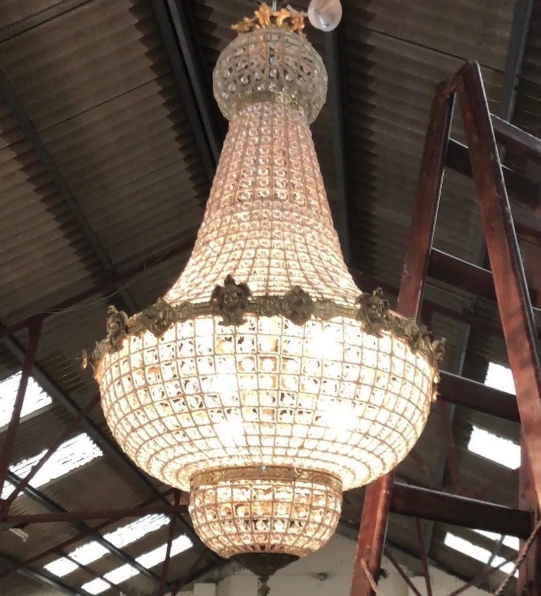 Very large chandelier