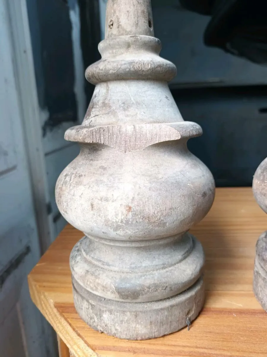 Wooden Decorative Tops - Image 2