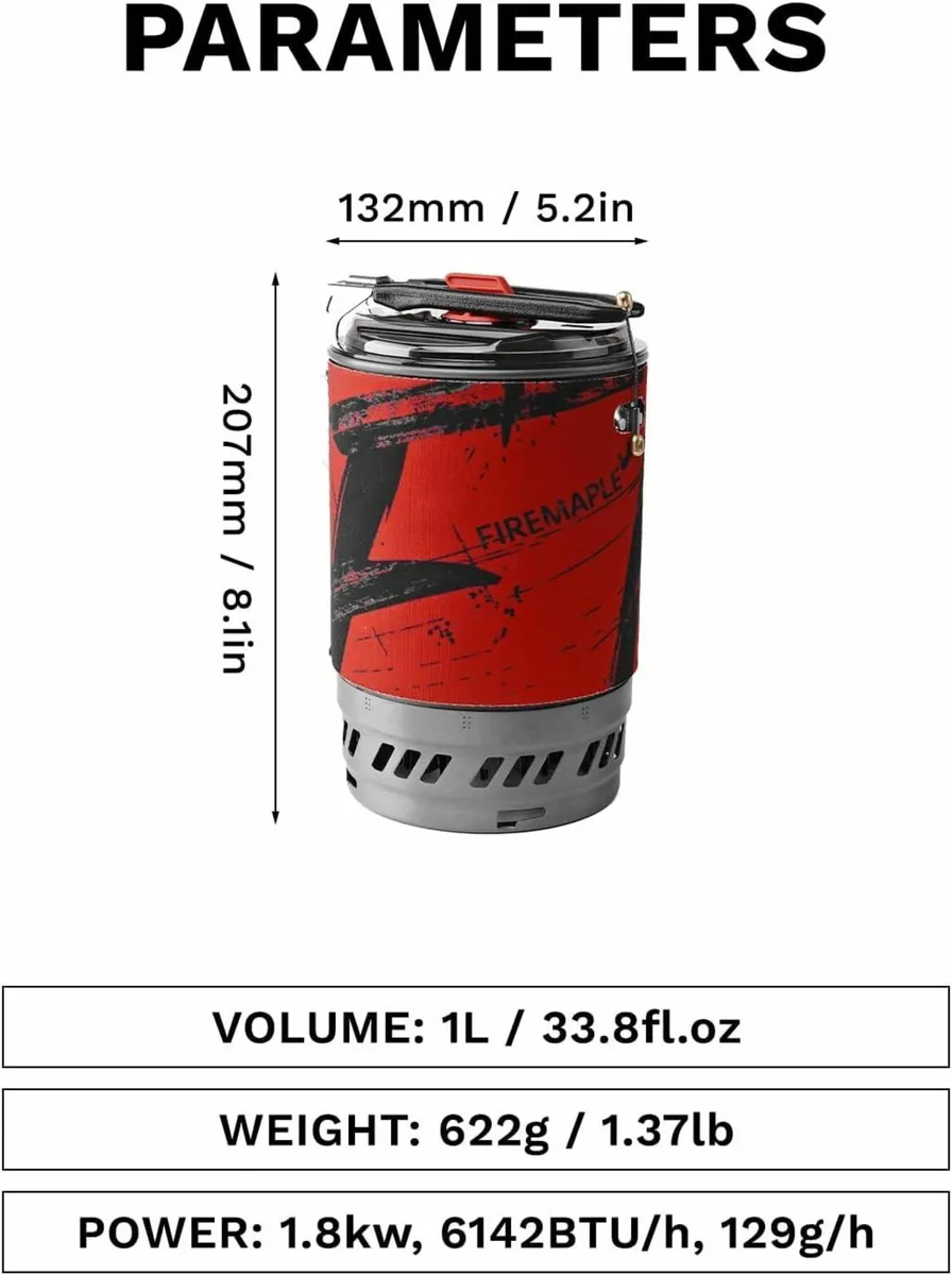 Fire Maple Polaris Cooking System Portable - Image 3