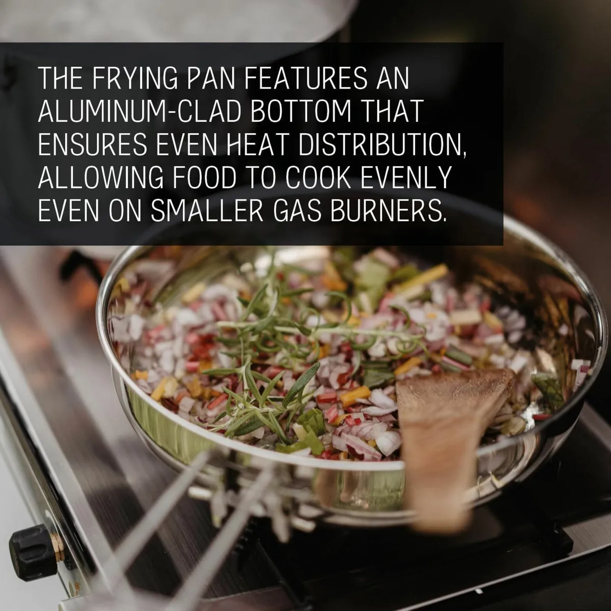 Camping Cookware Set - Campfire Cookset Stainless - Image 4