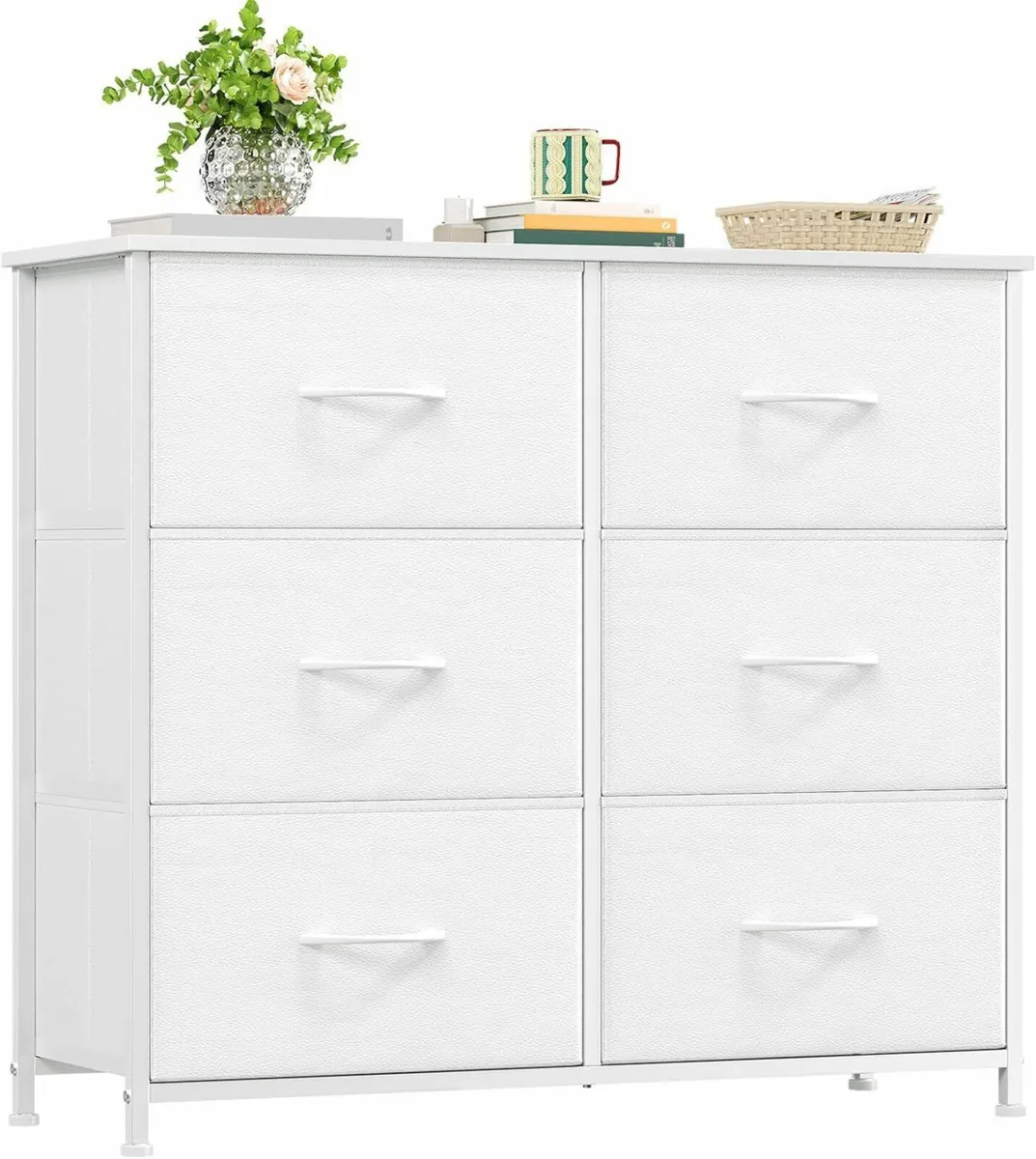 Chest of Drawers for Bedroom with 6 Wide Storage - Image 1