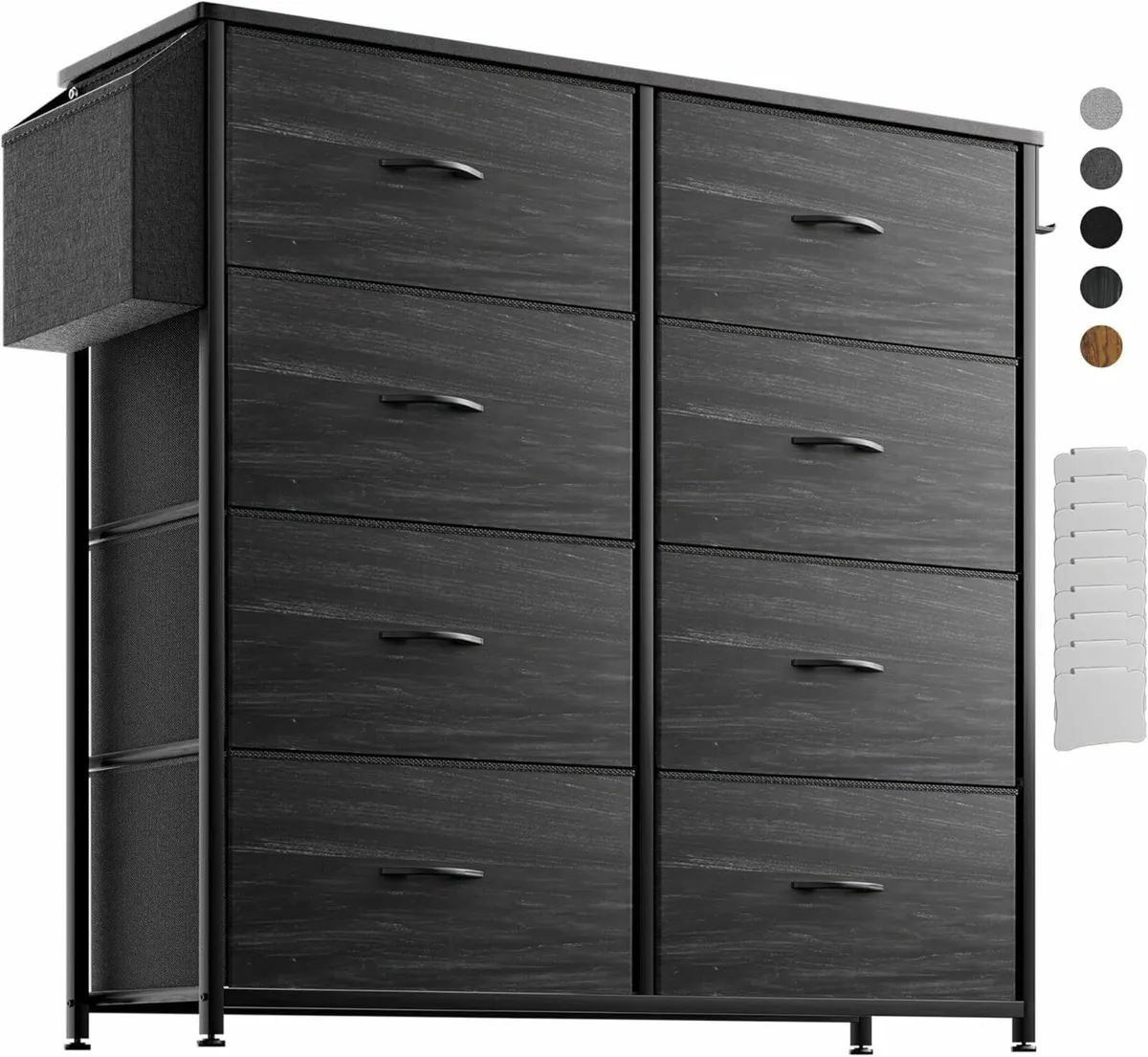 Fabric Chest of Drawers - Canvas Storage Unit - Image 1