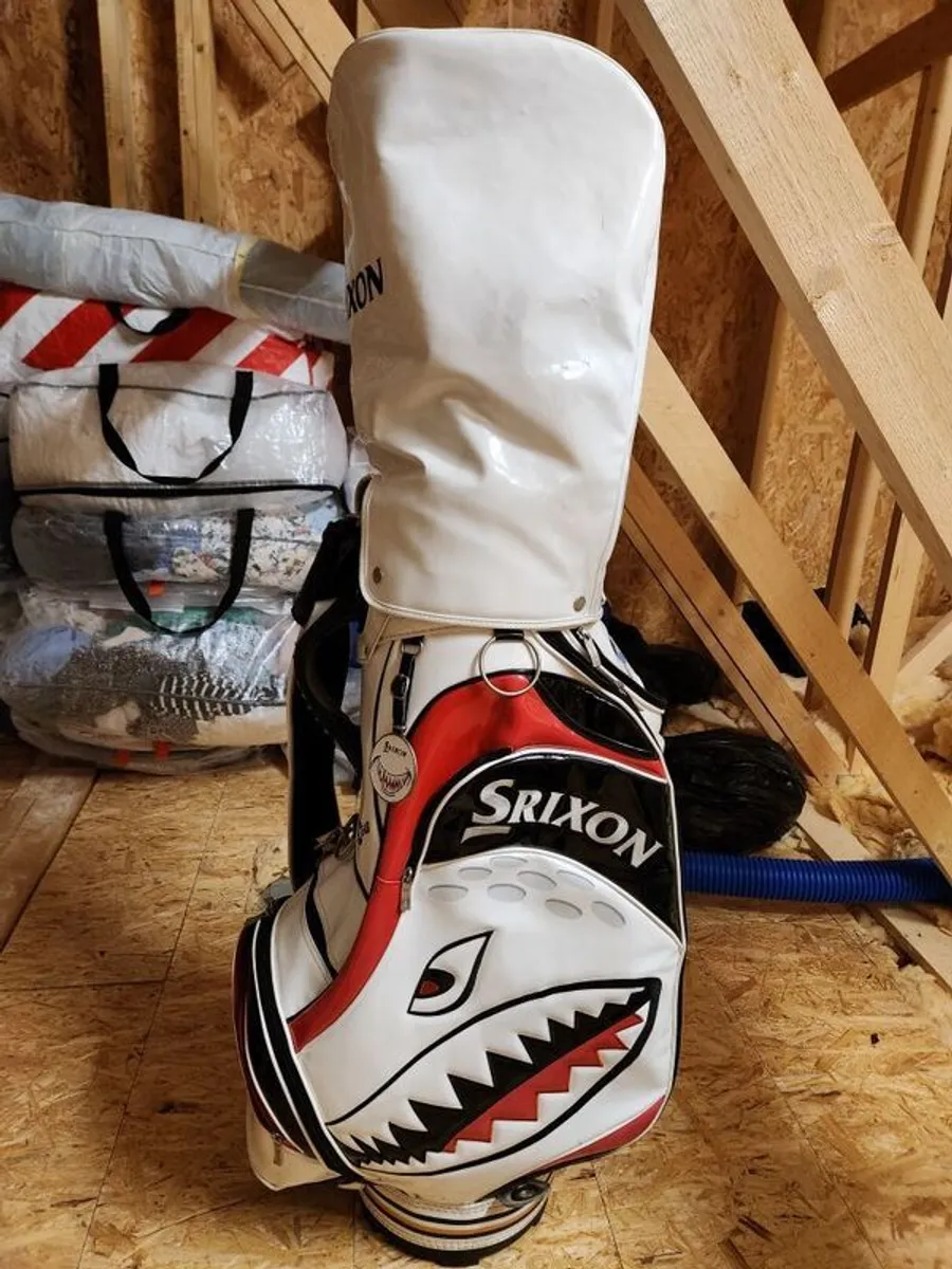 Srixon Marvin the  Shark Limited edition Tour Golf bag - collectors item - Image 1