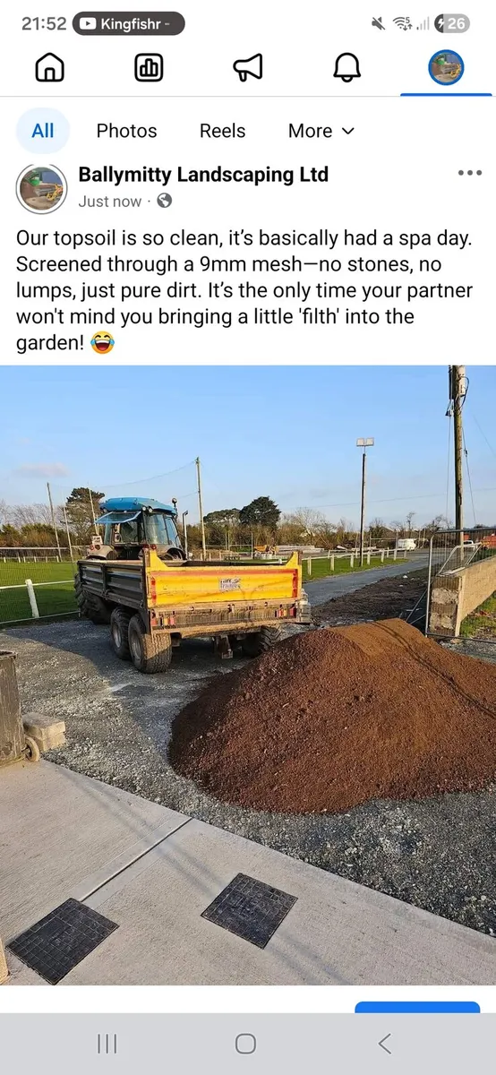 Beautiful Screened Topsoil Read Description!!! - Image 1