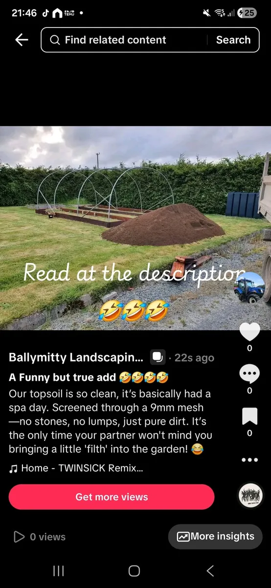 Beautiful Screened Topsoil Read Description!!! - Image 2