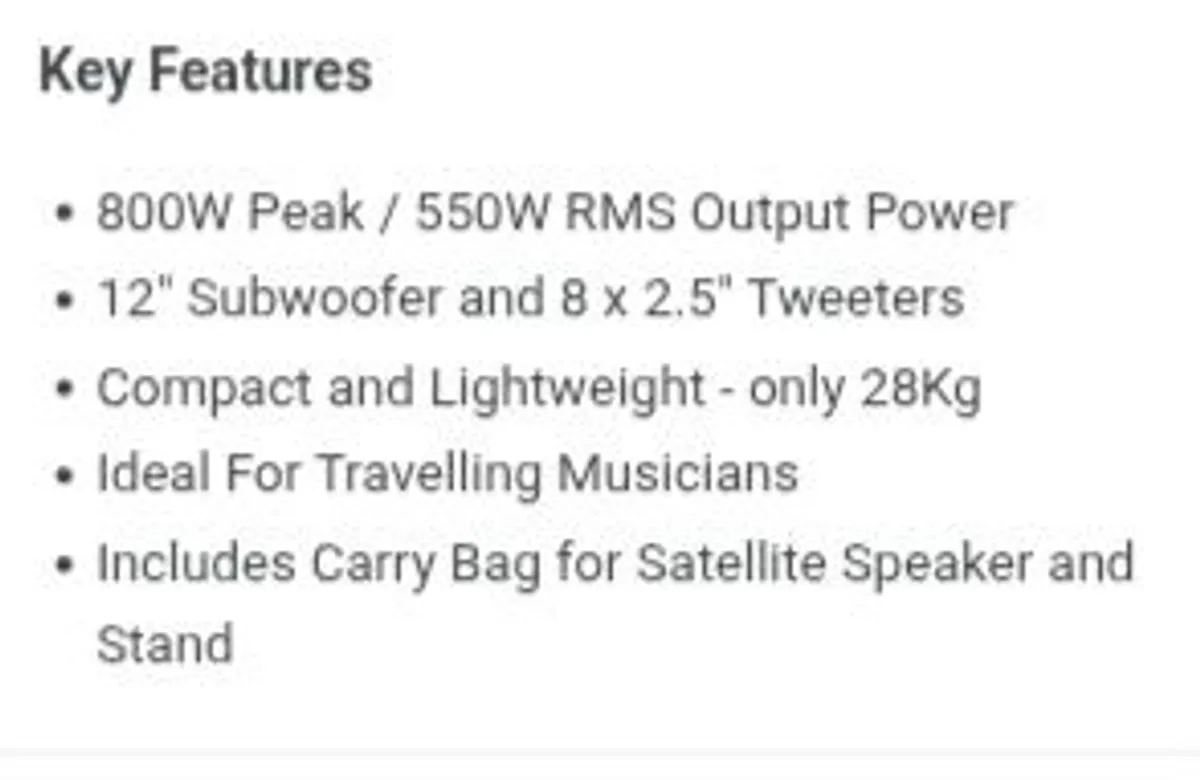 PA system with mixer - Image 4