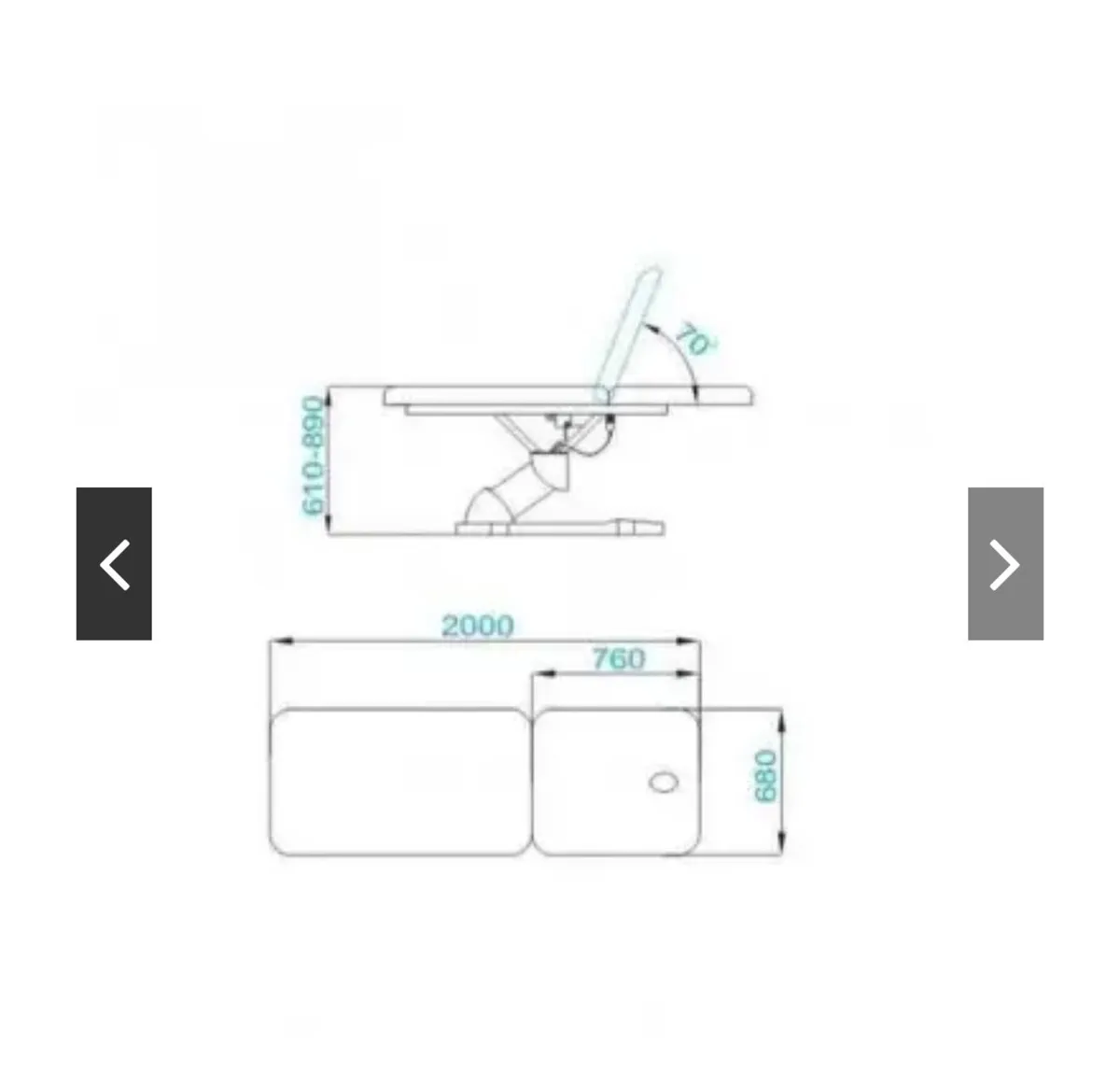 Electric beauty bed massage beauty salon - Image 2