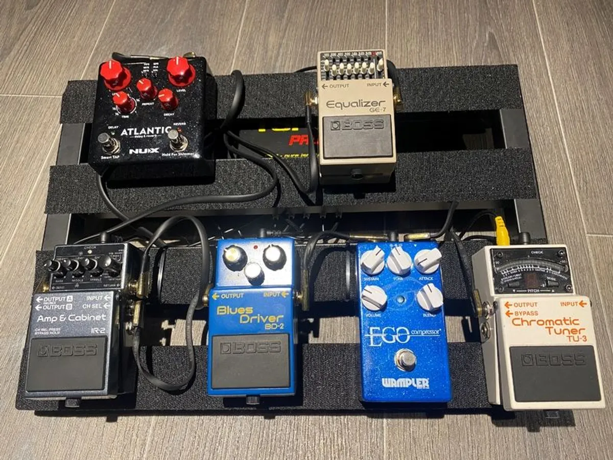 Complete Guitar Pedal Board