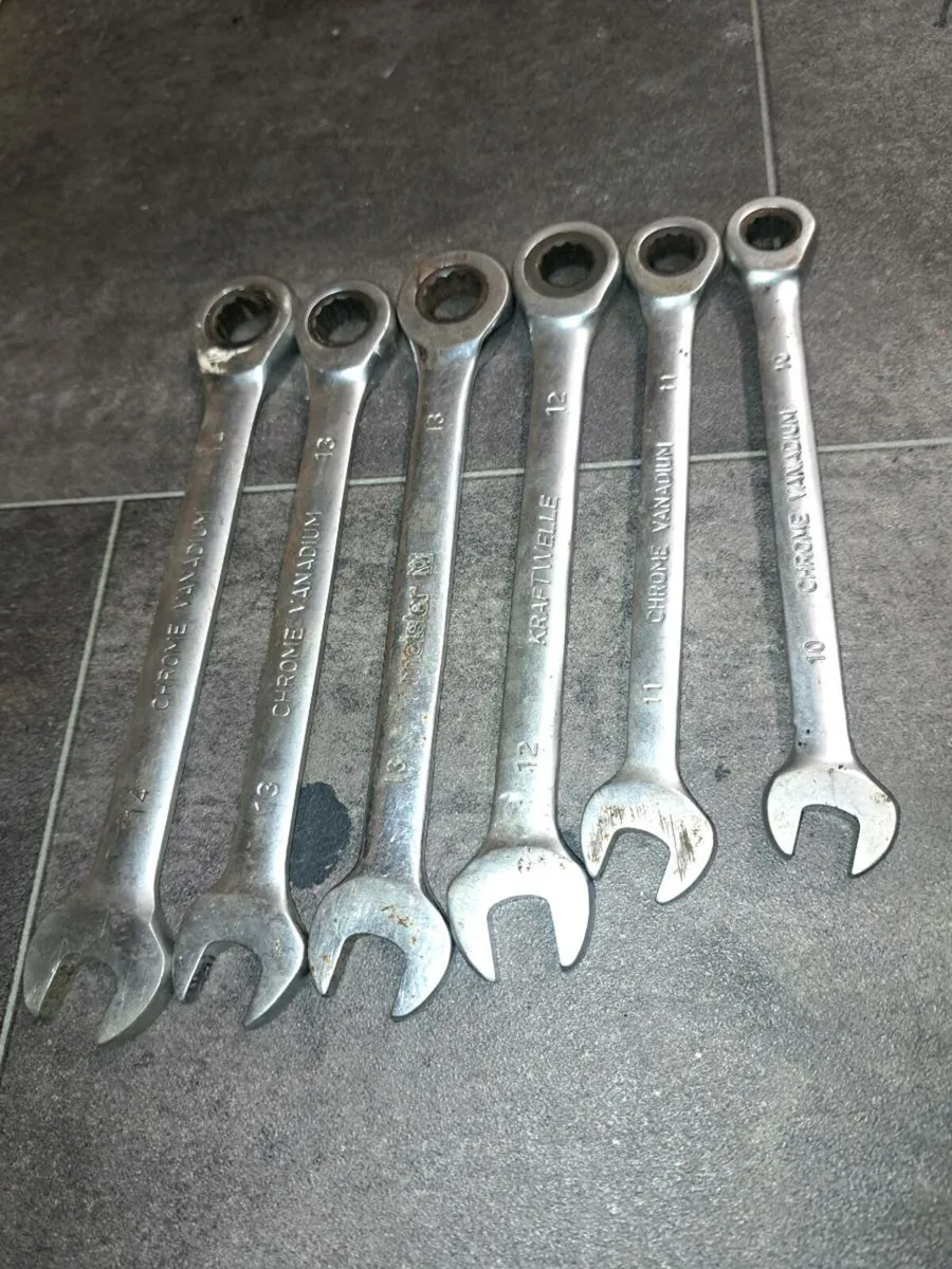6 ratchet  spanner  set - Image 2