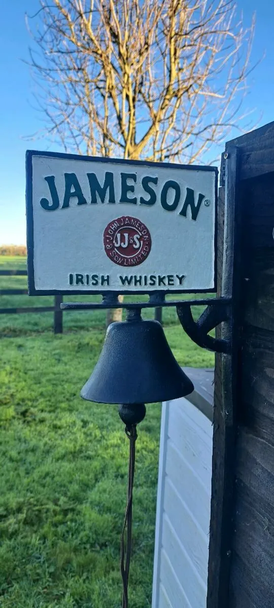 Jameson cast iron bell - Image 1