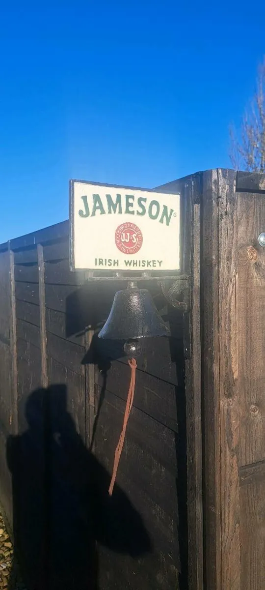Jameson cast iron bell - Image 2
