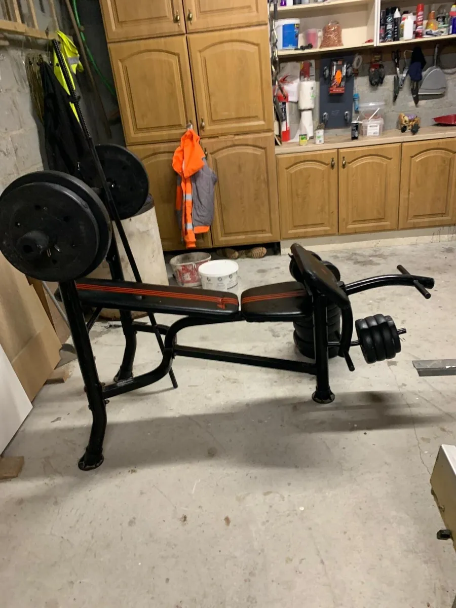 Bench Press and Weightd - Image 2