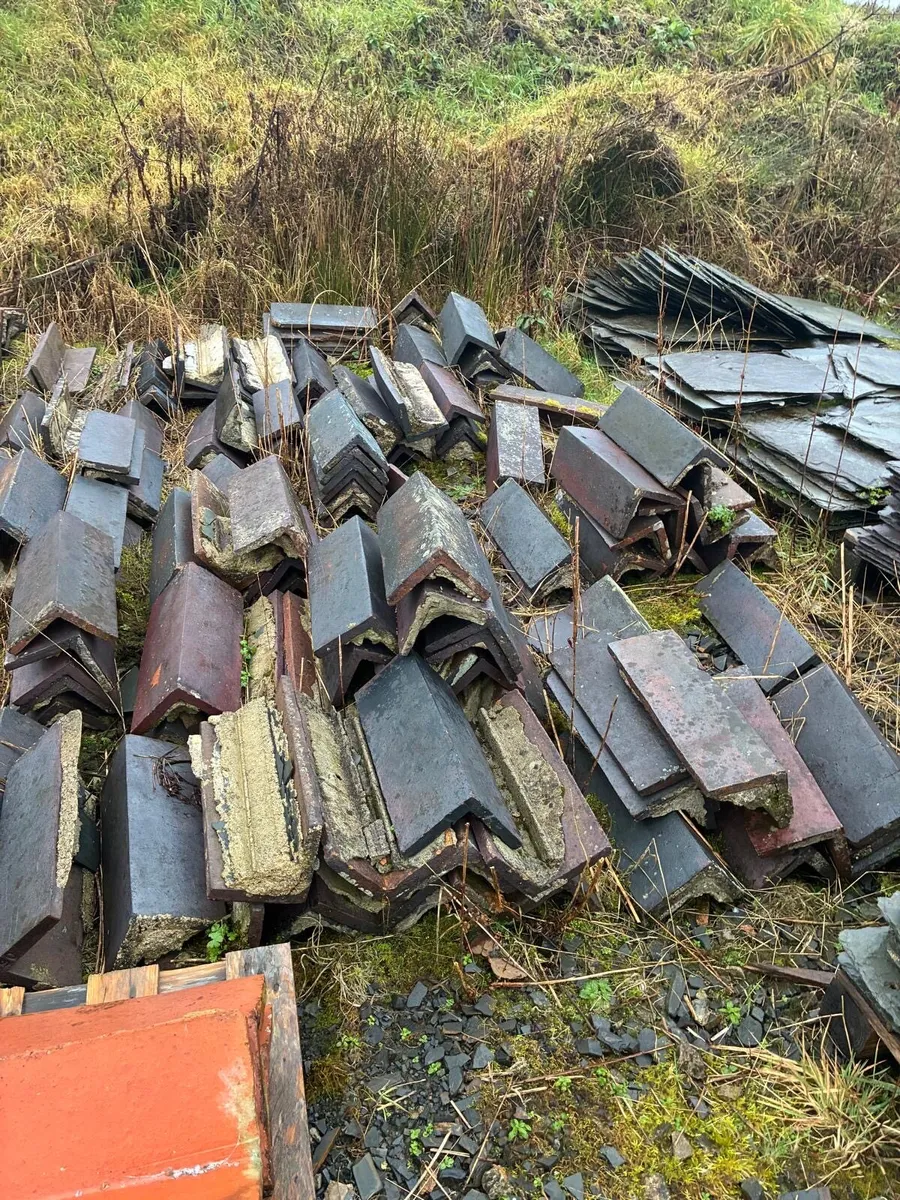 Reclaimed ridge roof tiles - Image 1