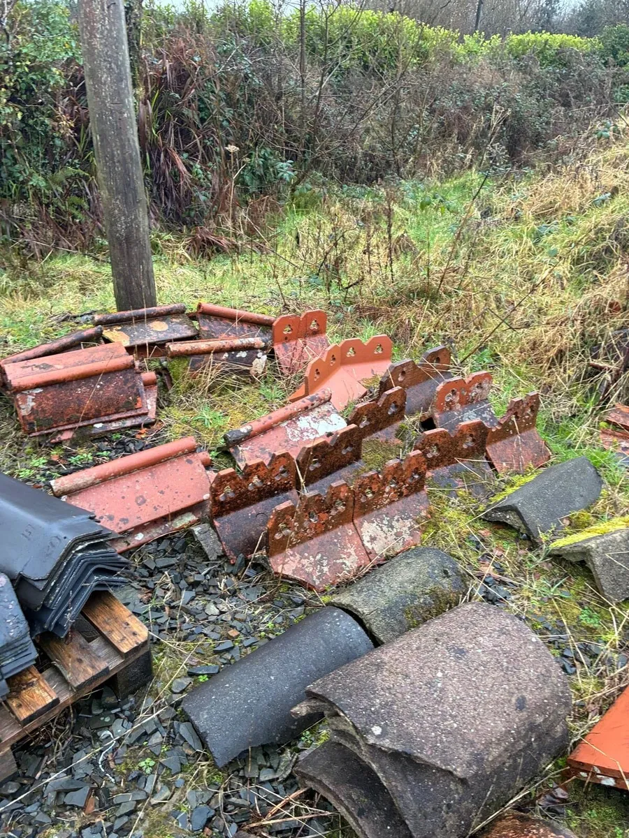 Reclaimed ridge roof tiles - Image 2