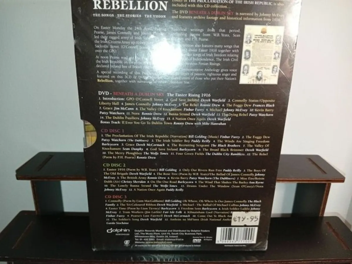 Easter 1916: Rebellion The Songs The Stories dvdcd - Image 2