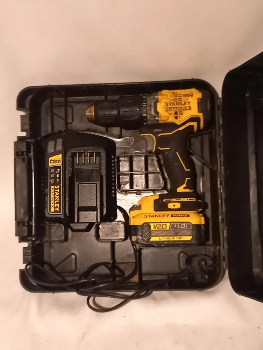 18v Cordless Drill Set - Image 1