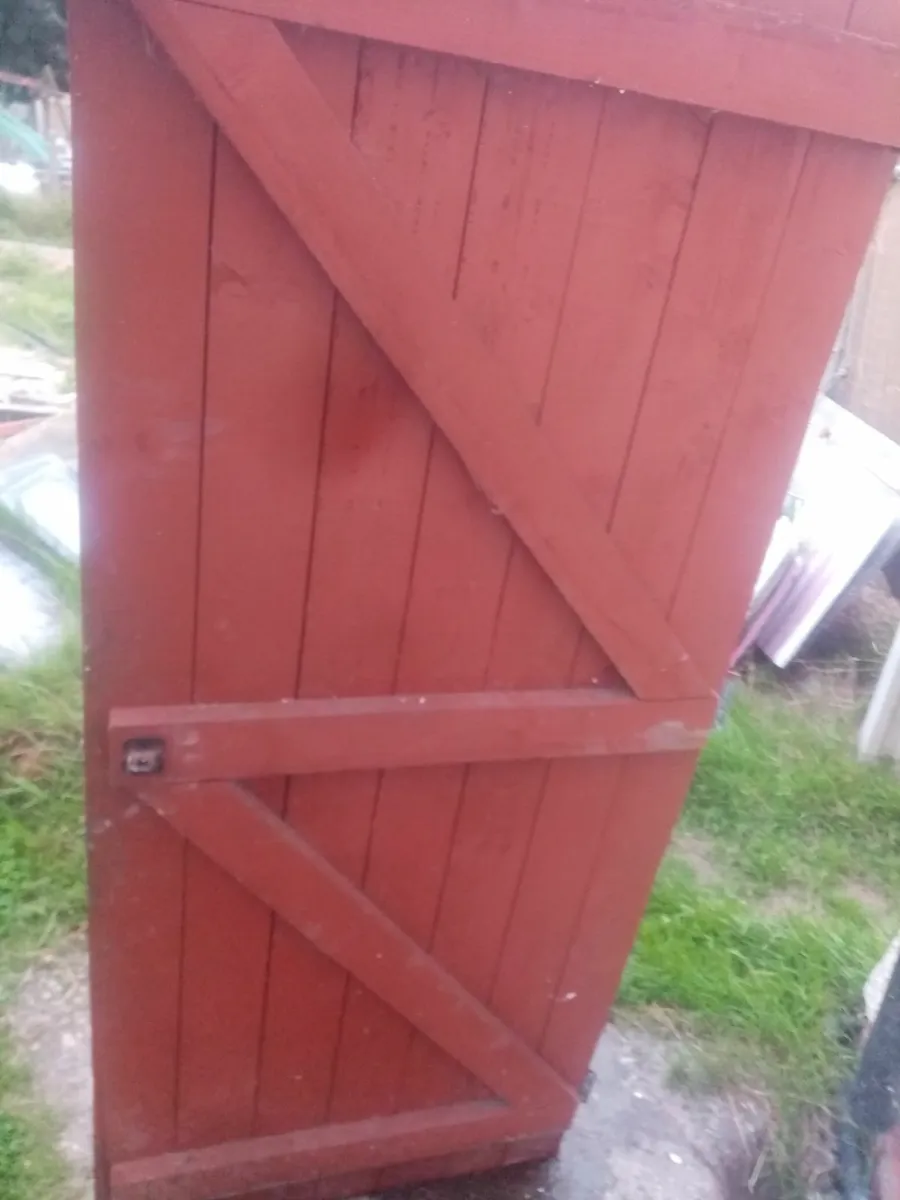 Garden Shed Door - Image 1