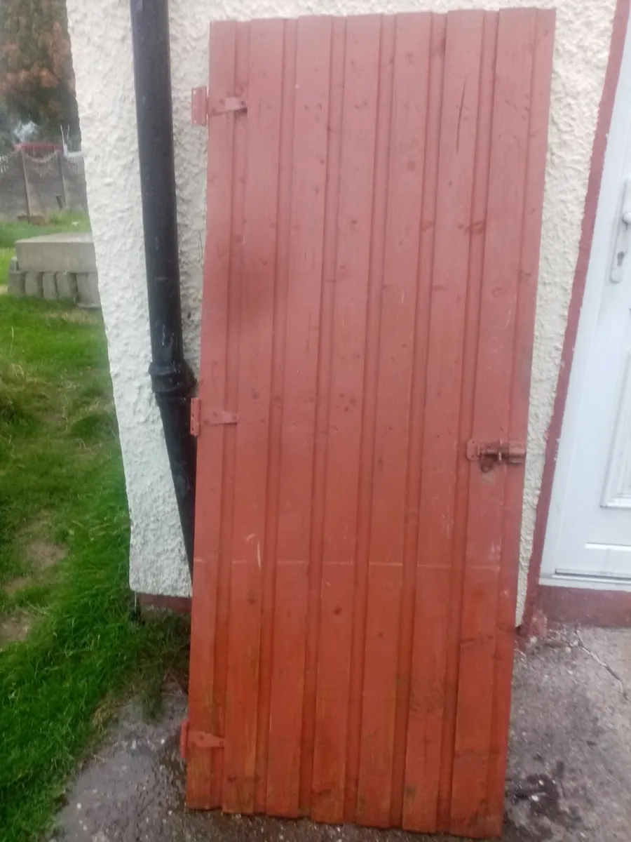 Garden Shed Door - Image 2