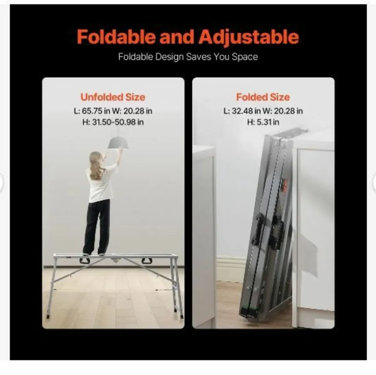 Work Platform, 4 Gear Adjustable Height - Image 3