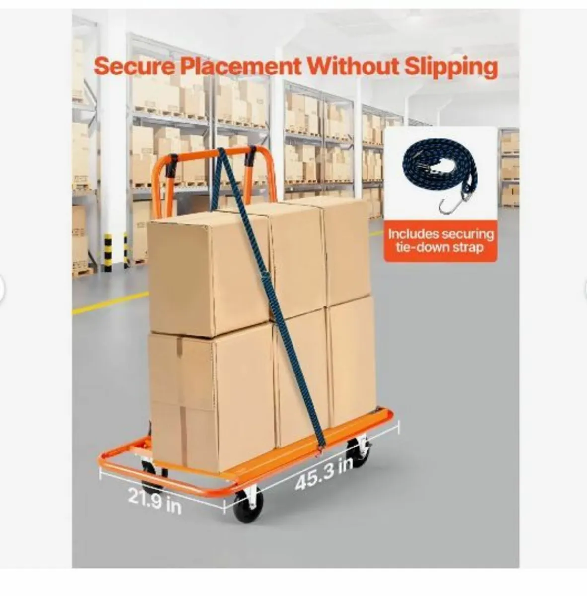 Drywall Cart Dolly, 816 kg Load Capacity - Image 2