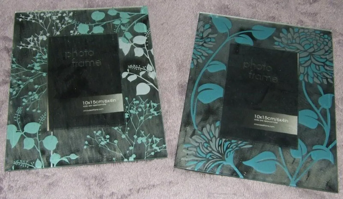 BNWT Harrods Glass Photo Frames - Image 3