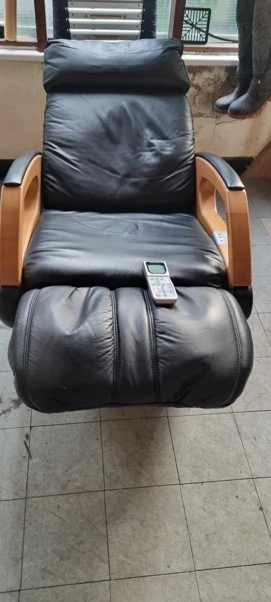 Massage leather chair - Image 1