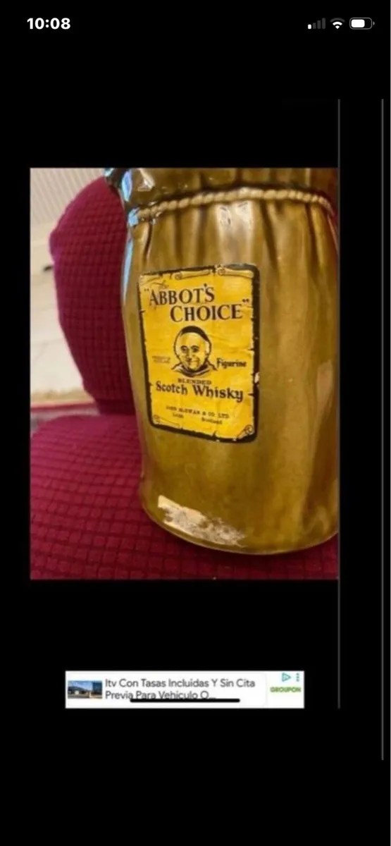 Rare Abbots choice Scotch Whisky Decanter - Image 3