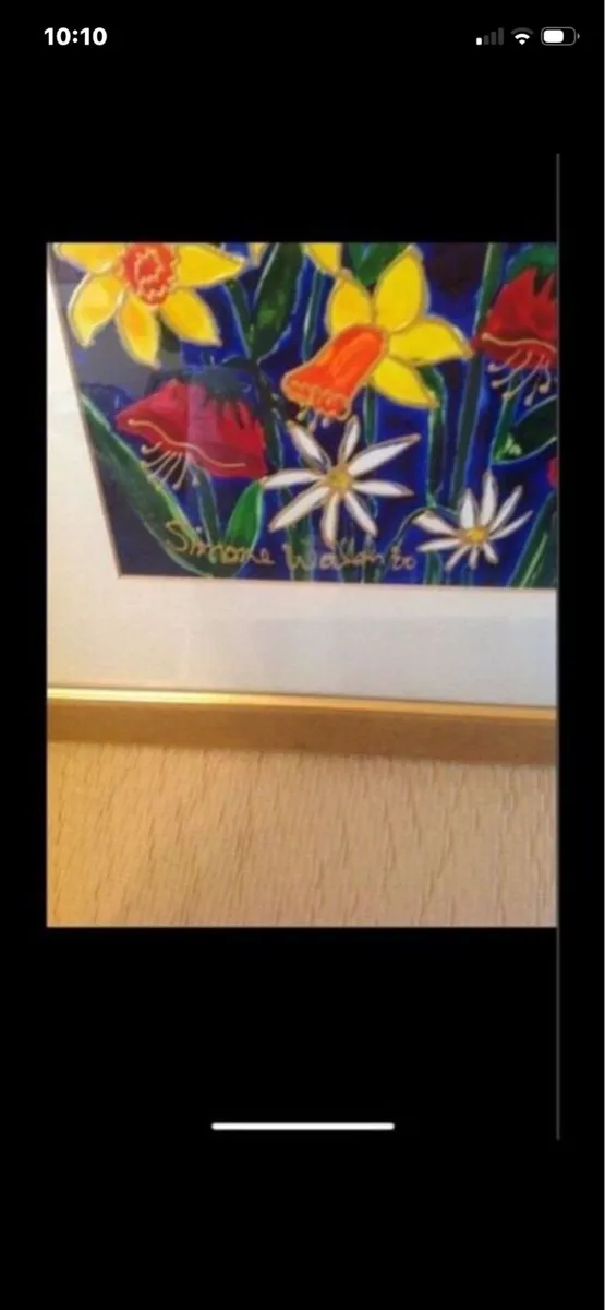 Sunflowers- Vintage Simone Walsh Original - Image 4