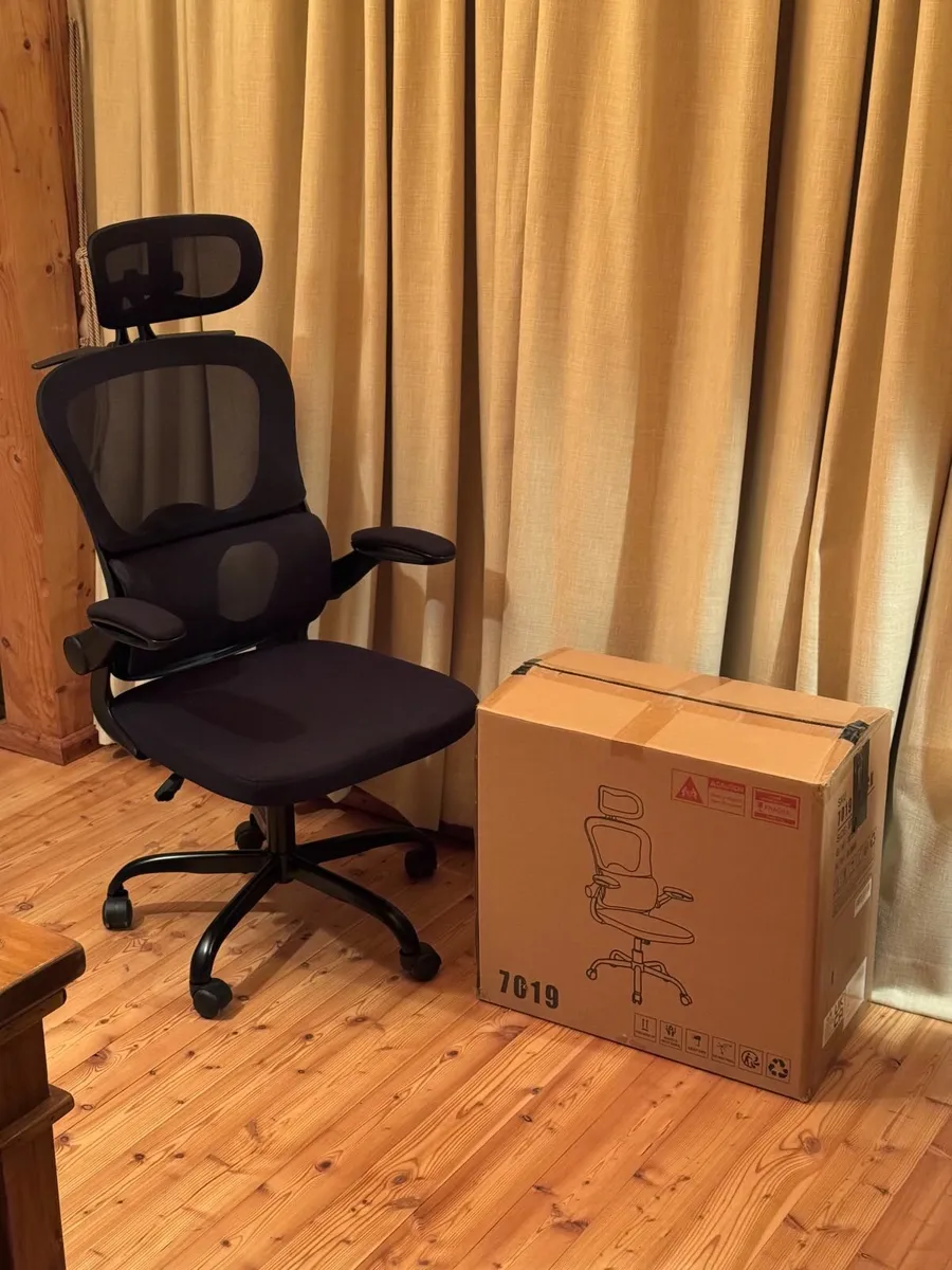 Ergonomic Mesh Office Chair - Like New - Image 1