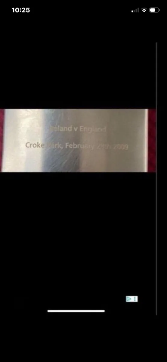 IRL v England Rugby at Croke Park Hip Flask - Image 2