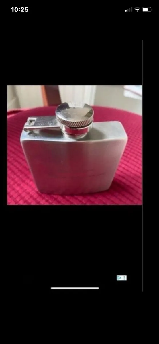 IRL v England Rugby at Croke Park Hip Flask - Image 3