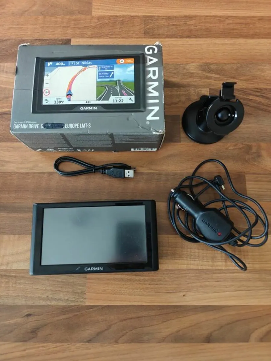 Garmin Drive 61 sat nav - Eircodes - Europe map - Image 1