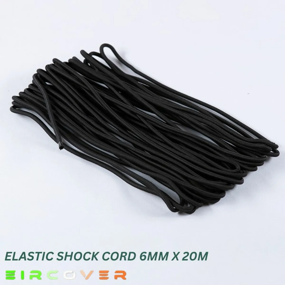 Elastic bungee rope 6mm / 20m - Black - Image 2