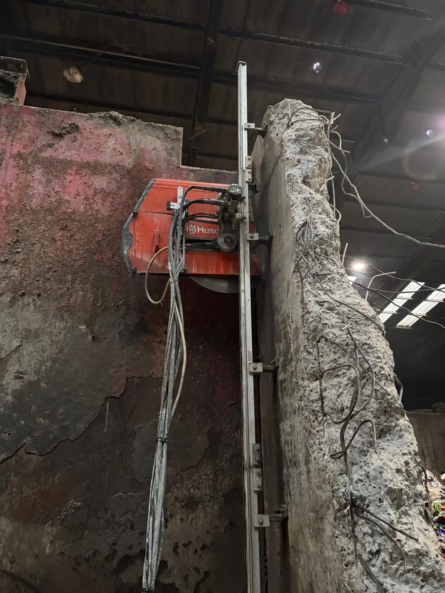 Wall sawing, floor cutting&grinding, core drilling - Image 1