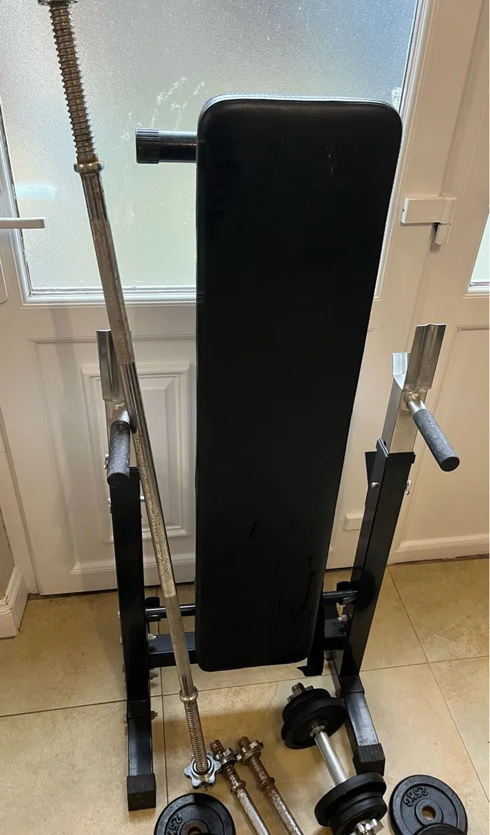 62.5kg cast iron standard,adjustable weight bench - Image 3