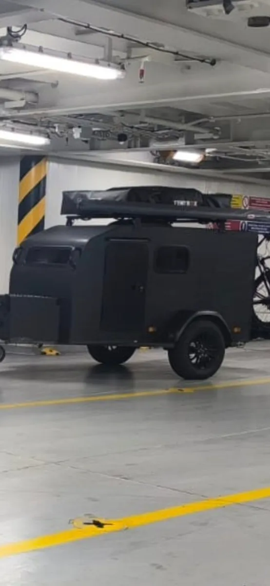 Teardrop caravan off road - Image 1