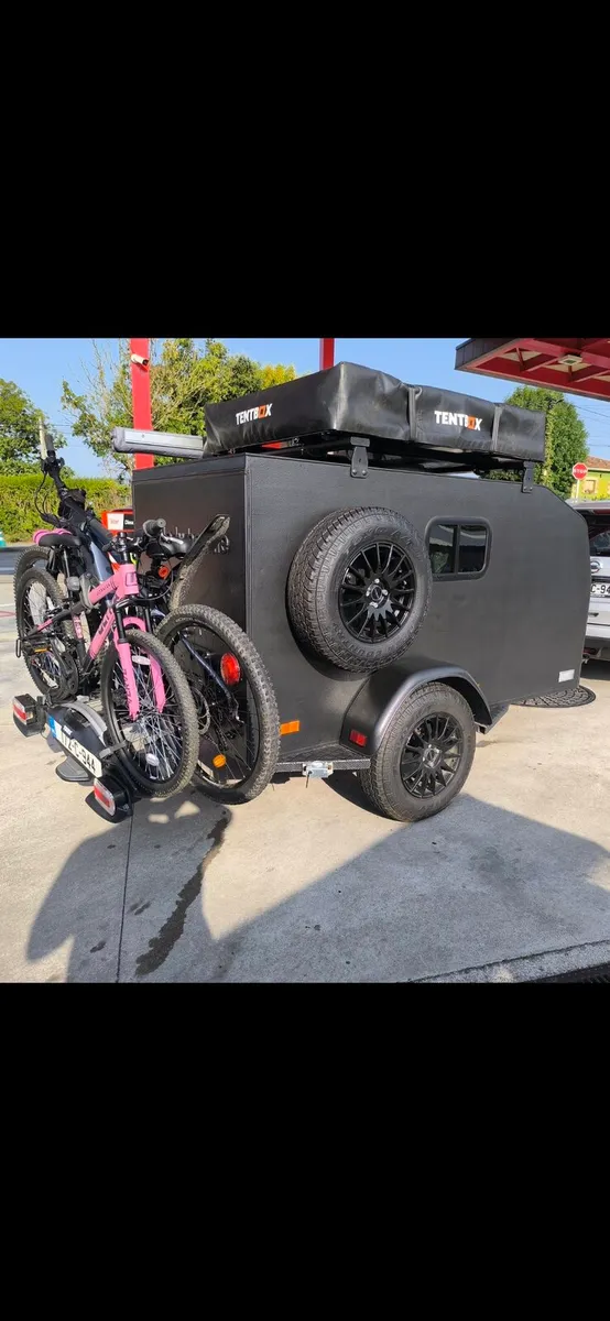 Teardrop caravan off road - Image 4